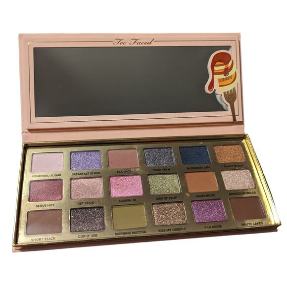 NIB Too Faced Maple Syrup Pancakes eyeshadow palette - Picture 1 of 3